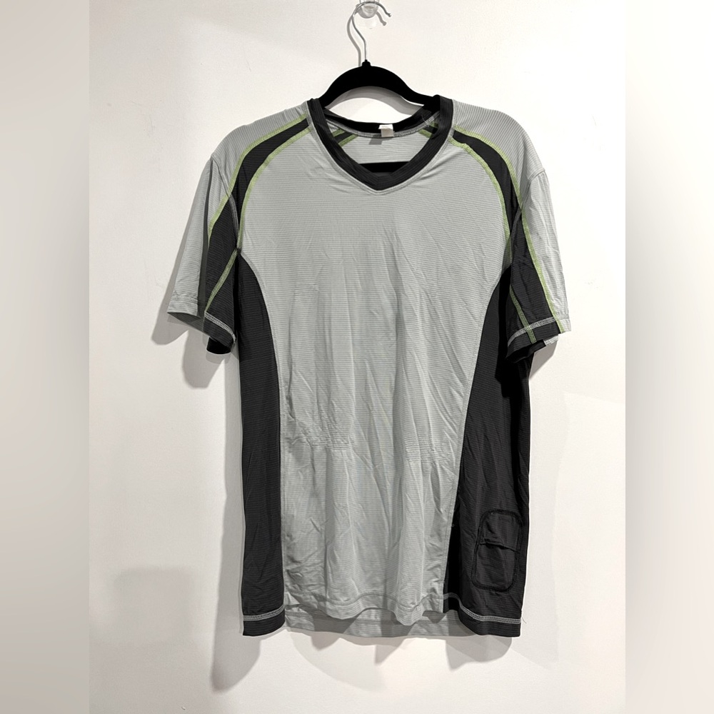 Lululemon Grey Two Toned Shirt - Size L